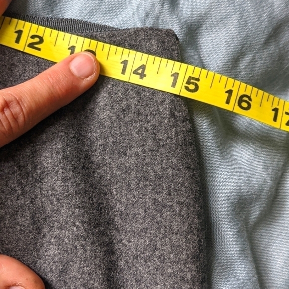 VINTAGE Kors for Bergdorfs Grey Wool Flat Front Pants 10 - Picture 9 of 10